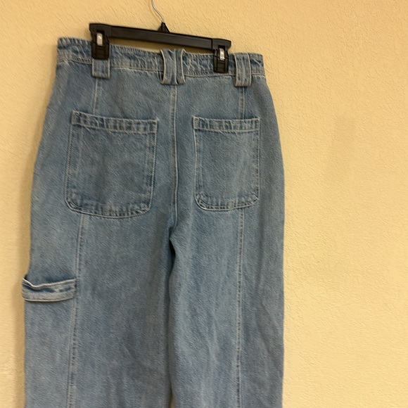 Alex Mill womans high rise wide leg carpenter jeans size 6 - Picture 8 of 8